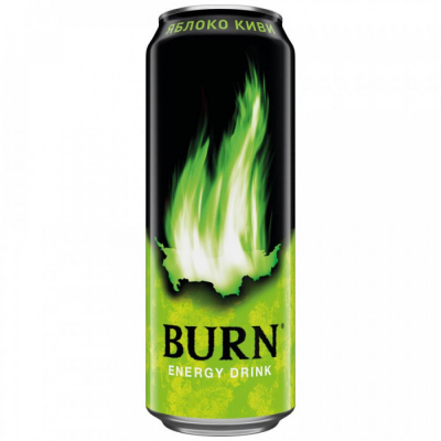 Напиток Burn Apple-Kiwi 0.45л